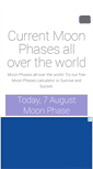 Mobile Screenshot of moon-phases.info